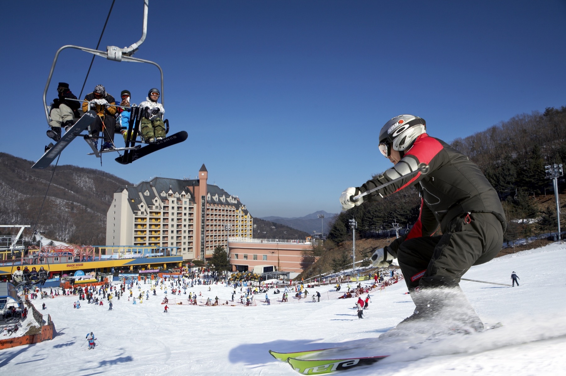 CHEONGJU – SEOUL – EVERLAND / TRƯỢT TUYẾT YANGJI PINE  – NAMI