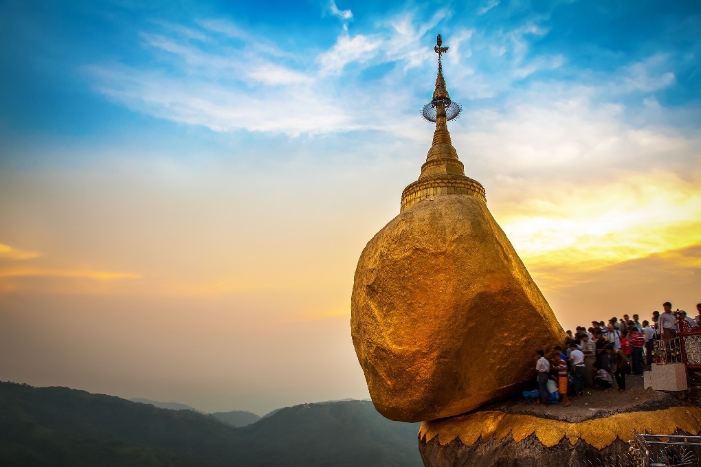 YANGON -KYAIKHTIYO-BAGO-GOLDEN ROCK - THỈNH XÁ LỢI
